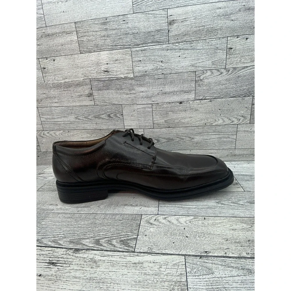 Florsheim Shoes Mens Size 10 Leather Square Toe Derby Dress‎ Comfort Oxfords